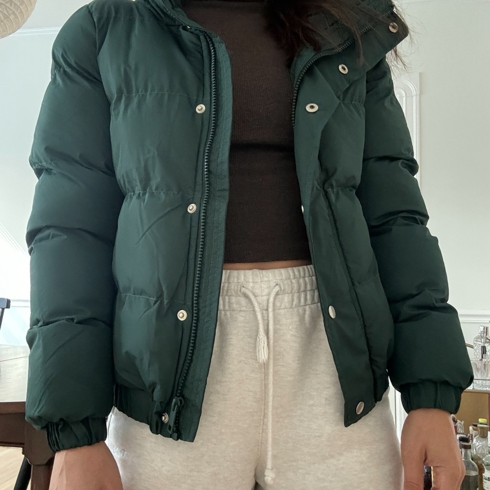 ASOS green puffer jacket - Picture 3 of 3